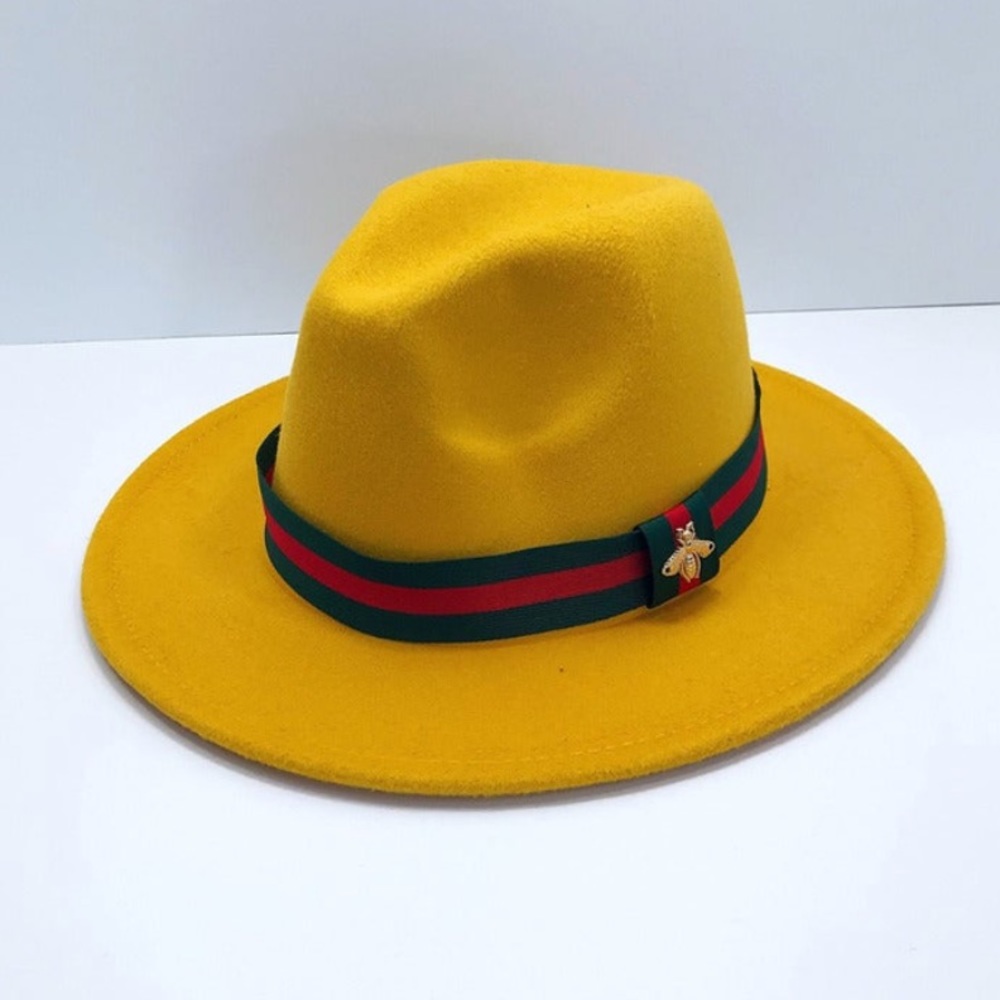 Fedora Wide Brim Hat - NEW